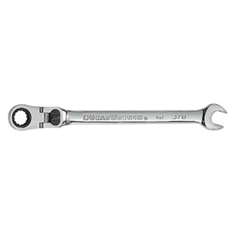 GearWrench® - SAE 12-Point Locking Flexible Head 72-Teeth Ratcheting Combination Wrench