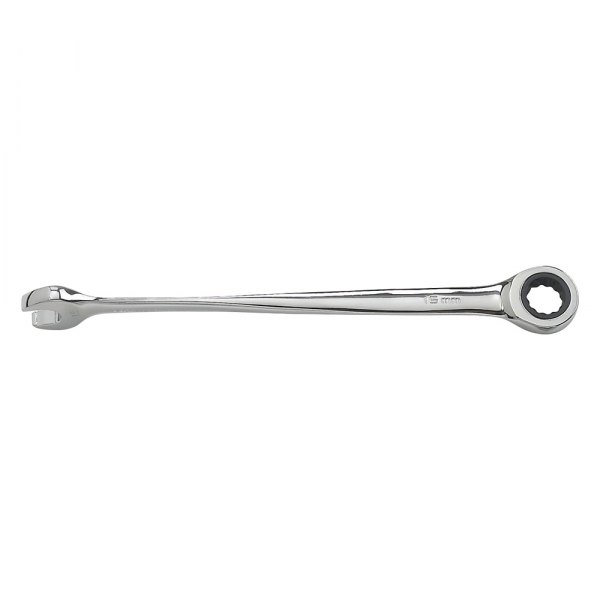 GearWrench® - X-Beam™ 15 mm 12-Point Straight Head 72-Teeth Ratcheting Lateral Drive Combination Wrench