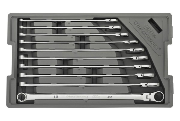 GearWrench® 86126 - 120XP™ GearBox™ 10-piece 10 to 19 mm