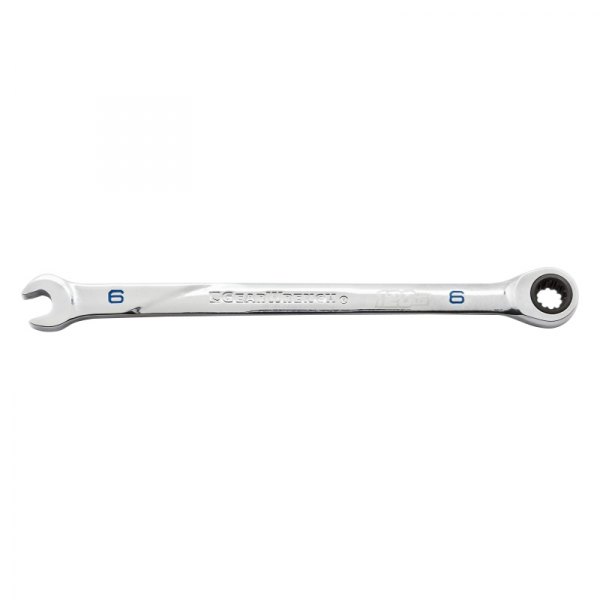 GearWrench® - 120XP™ 6 mm Spline Straight Head 120-Teeth Ratcheting Chrome Combination Wrench