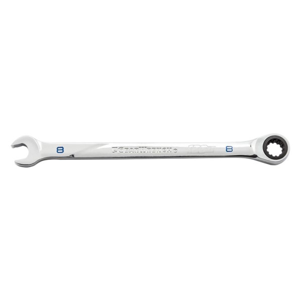 GearWrench® - 120XP™ 8 mm Spline Straight Head 120-Teeth Ratcheting Chrome Combination Wrench