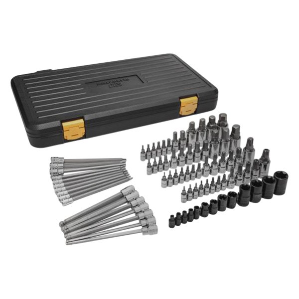 GearWrench® - Mixed Drive Size Torx Hex Bit Socket Set 80 Pieces