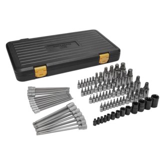 い出のひと時に、とびきりのおしゃれを！ GearWrench® 86538 Set Socket Bit Hex Torx Size Drive Mixed - メンテナンス