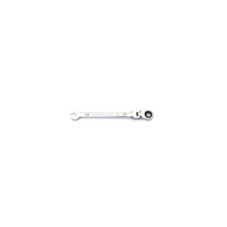 GearWrench® - 3/8" 12-Point Flexible 90-Teeth Ratcheting Full Polish Chrome Combination Wrench