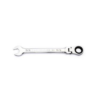 GearWrench® - 15/16" 12-Point Flexible 90-Tooth Ratcheting Combination Wrench