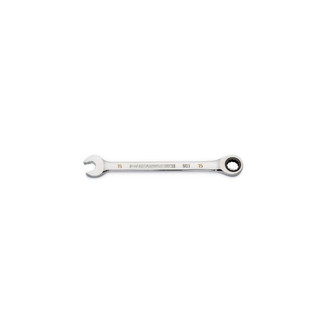 GearWrench® - 15 mm 12-Point Straight 90-Tooth Ratcheting Combination Wrench