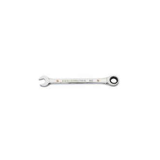 GearWrench® - 16 mm 12-Point Straight 90-Tooth Ratcheting Combination Wrench