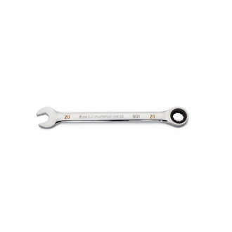 GearWrench® - 20 mm 12-Point Straight 90-Tooth Ratcheting Combination Wrench