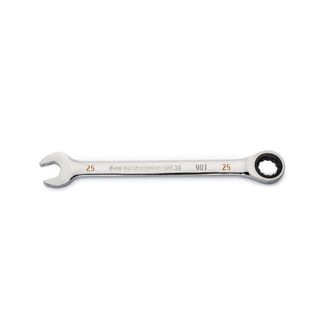 GearWrench® - Metric Straight 90-Tooth Ratcheting Combination Wrench