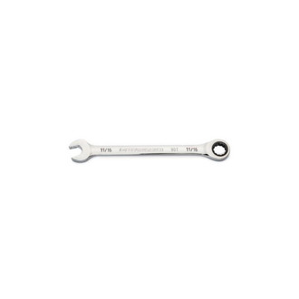 GearWrench® - 11/16" 12-Point Straight 90-Tooth Ratcheting Combination Wrench