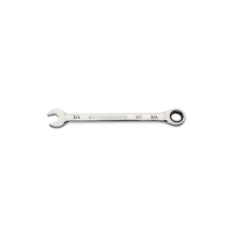 GearWrench® - 3/4" 12-Point Straight 90-Tooth Ratcheting Combination Wrench