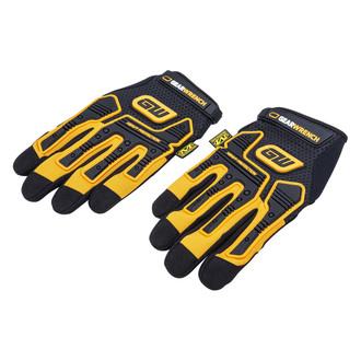 GearWrench® 86988 - X-Large Heavy Duty Black and Molten Orange Impact Resistant Gloves
