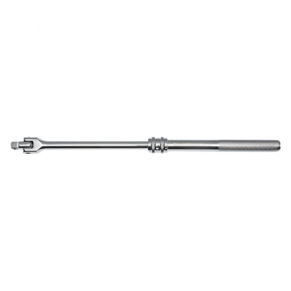 GearWrench® - 1/2" Drive Adjustable Length 18"-42" Length Flexible Head Flex-Head Wrench Handle Diamond Knurled Grip Breaker Bar