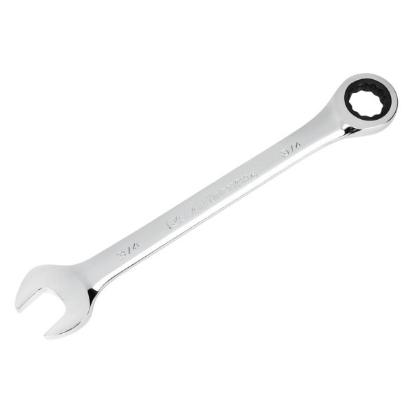 GearWrench® - 3/4" 12-Point Straight Head 72-Teeth Ratcheting Combination Wrench
