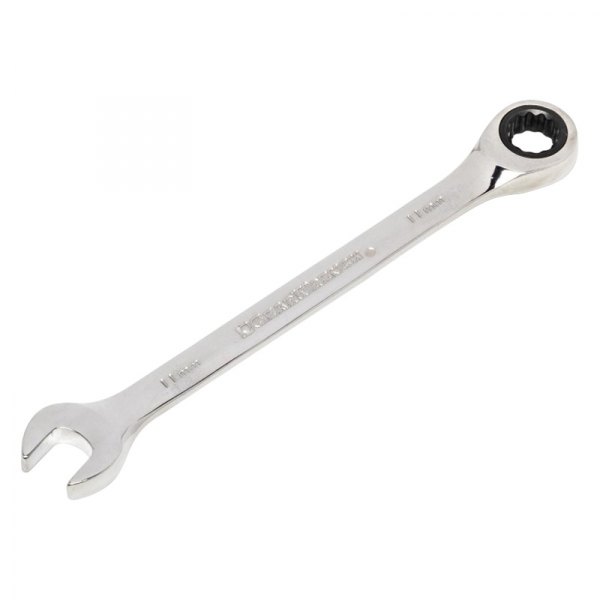 GearWrench® - 11 mm 12-Point Straight Head 72-Teeth Ratcheting Combination Wrench