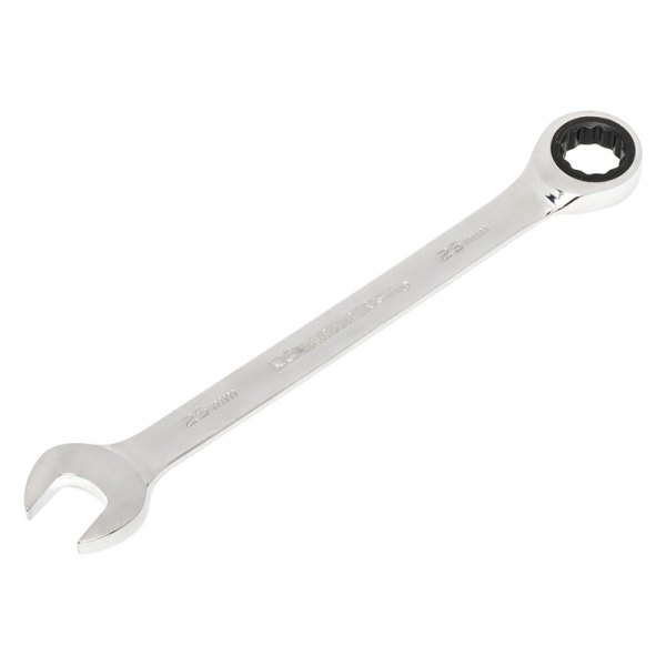 GearWrench® - 25 mm 12-Point Straight Head 72-Teeth Ratcheting Combination Wrench