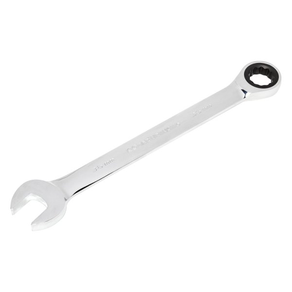 GearWrench® - 36 mm 12-Point Straight Head Jumbo 72-Teeth Ratcheting Combination Wrench