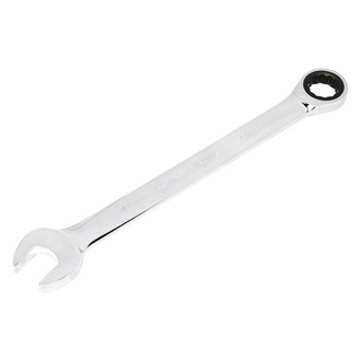 GearWrench® - 46 mm 12-Point Straight Head Jumbo 72-Teeth Ratcheting Combination Wrench