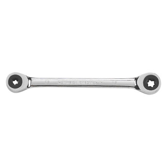 GearWrench® - E-Torx™ Torx Straight Head Ratcheting Chrome Double Box End Wrench