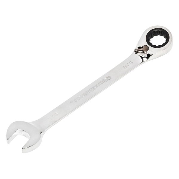 GearWrench® - 5/8" 12-Point Angled Head Reversible 72-Teeth Ratcheting Combination Wrench