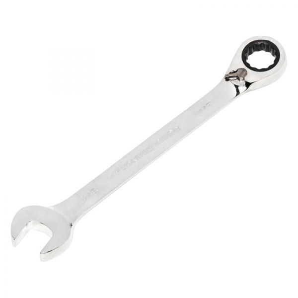 GearWrench® - 3/4" 12-Point Angled Head Reversible 72-Teeth Ratcheting Combination Wrench