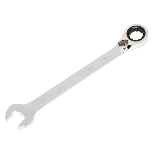 GearWrench® - 7/8" 12-Point Angled Head Reversible 72-Teeth Ratcheting Combination Wrench