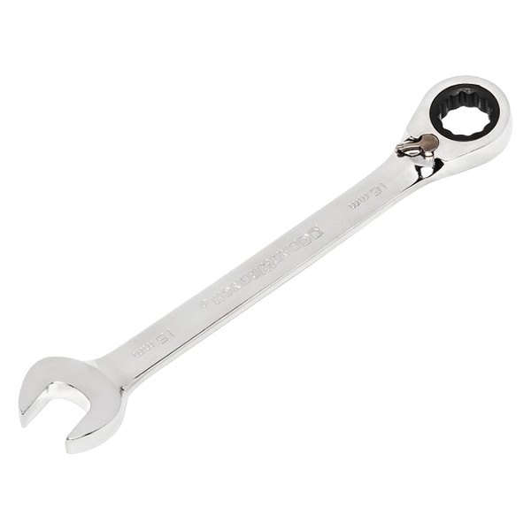 GearWrench® - 16 mm 12-Point Angled Head Reversible 72-Teeth Ratcheting Combination Wrench
