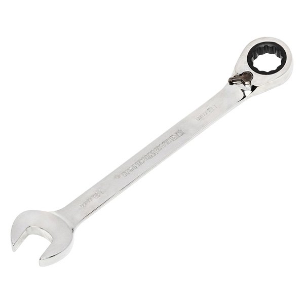 GearWrench® - 18 mm 12-Point Angled Head Reversible 72-Teeth Ratcheting Combination Wrench