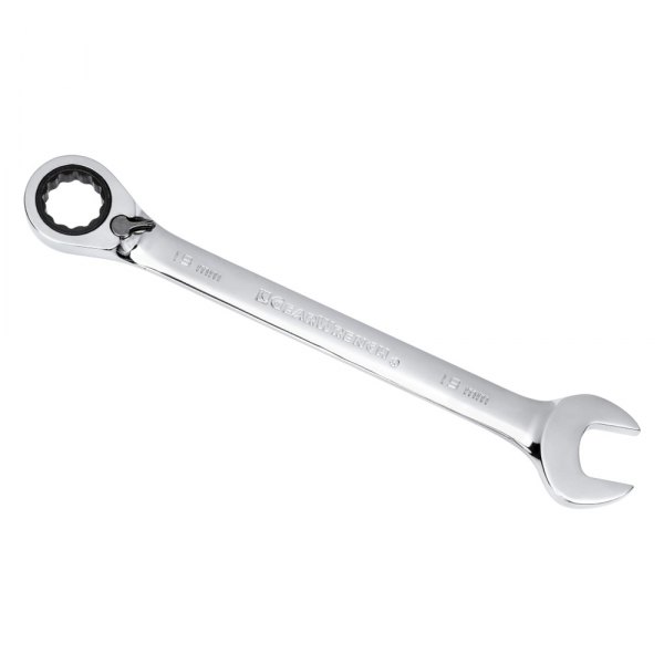 GearWrench® - 19 mm 12-Point Angled Head Reversible 72-Teeth Ratcheting Combination Wrench