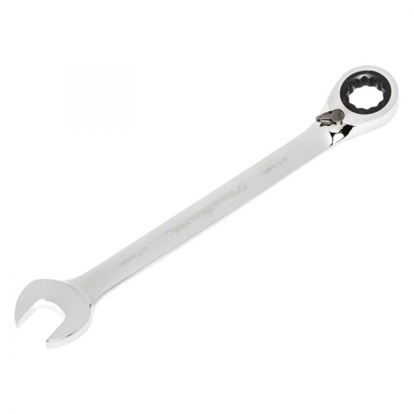GearWrench® - 21 mm 12-Point Angled Head Reversible 72-Teeth Ratcheting Combination Wrench