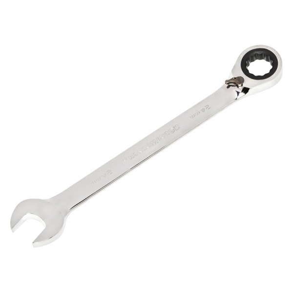 GearWrench® - 24 mm 12-Point Angled Head Reversible 72-Teeth Ratcheting Combination Wrench