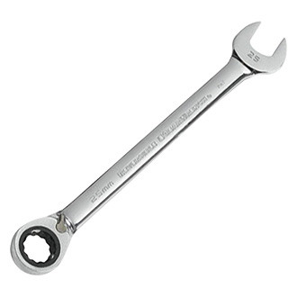 GearWrench® - 25 mm 12-Point Angled Head Reversible 72-Teeth Ratcheting Combination Wrench