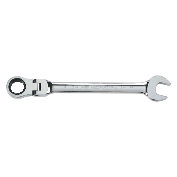 GearWrench® - 11/32" 12-Point Flexible Head 72-Teeth Ratcheting Combination Wrench