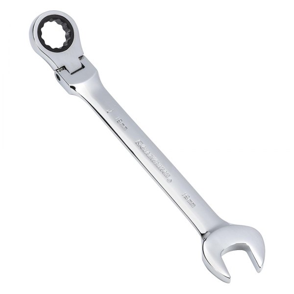 GearWrench® - 19 mm 12-Point Flexible Head 72-Teeth Ratcheting Combination Wrench