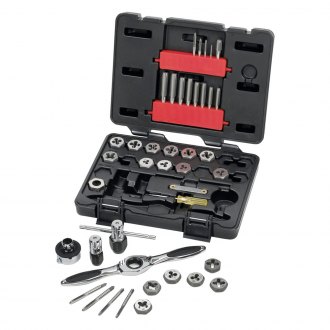 VERMONT AMERICAN 21749 Tap and Die Set,40 pc,Carbon Steel 