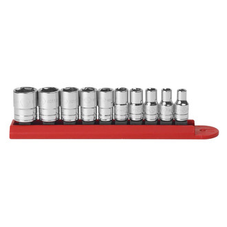 GearWrench® - 1/4" Drive 6-Point SAE Standard Socket Set 10 Pieces