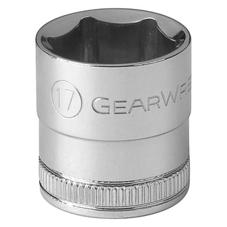 GearWrench® - 3/8" Drive 17 mm 6-Point Metric Standard Socket