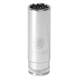 GearWrench® - 3/8" Drive 14 mm 6-Point Metric Deep Socket