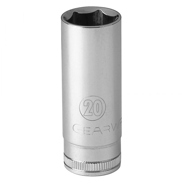 GearWrench® - 3/8" Drive 20 mm 6-Point Metric Deep Socket