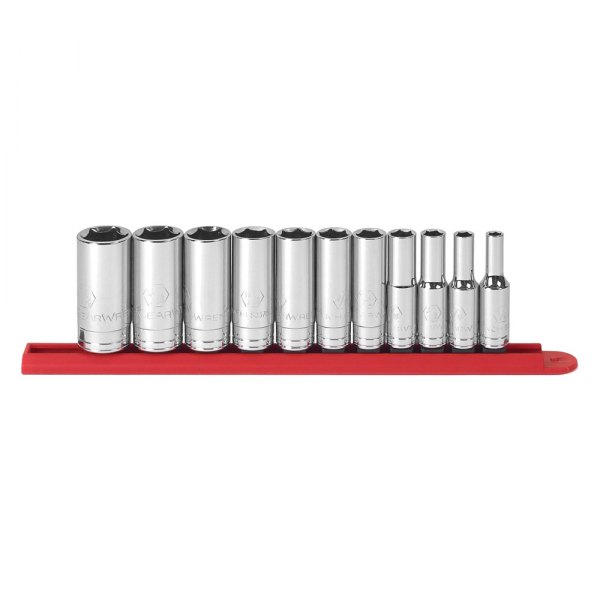 GearWrench® - 3/8" Drive 6-Point SAE Deep Socket Set 11 Pieces