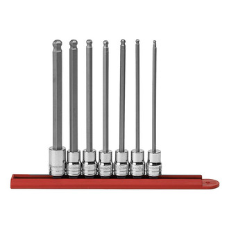 GearWrench® - 3/8" Drive SAE Ball Hex Bit Socket Set 7 Pieces