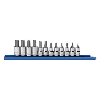 GearWrench® - 3/8" Drive Metric Hex Bit Socket Set 12 Pieces