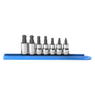 GearWrench® - 3/8" Drive Metric Ball Hex Bit Socket Set 7 Pieces