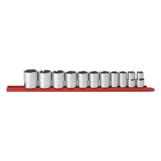 GearWrench® - 1/2" Drive 6-Point SAE Standard Socket Set 11 Pieces