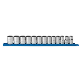 GearWrench® - 1/2" Drive 12-Point Metric Standard Socket Set 13 Pieces
