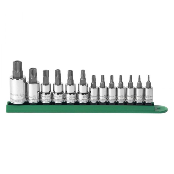 GearWrench® - Mixed Drive Size Torx (TR) Bit Socket Set 13 Pieces