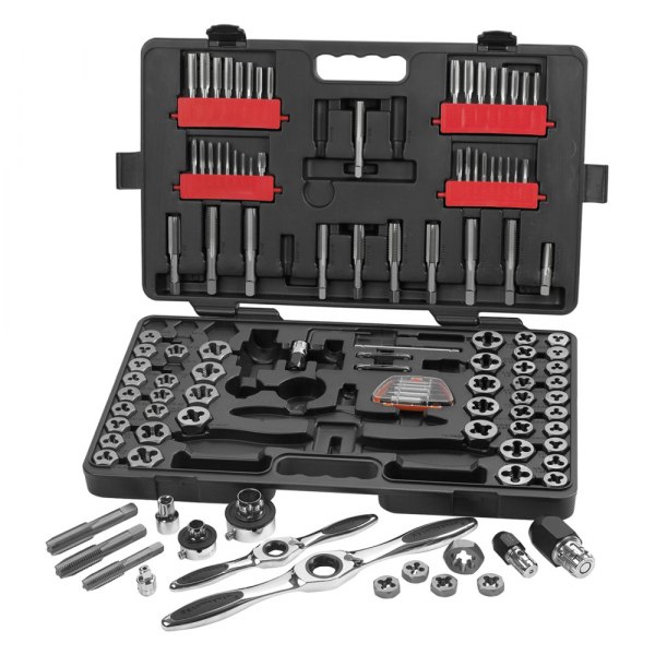 GearWrench® - 114-Piece SAE/Metric Ratcheting Tap/Die Set