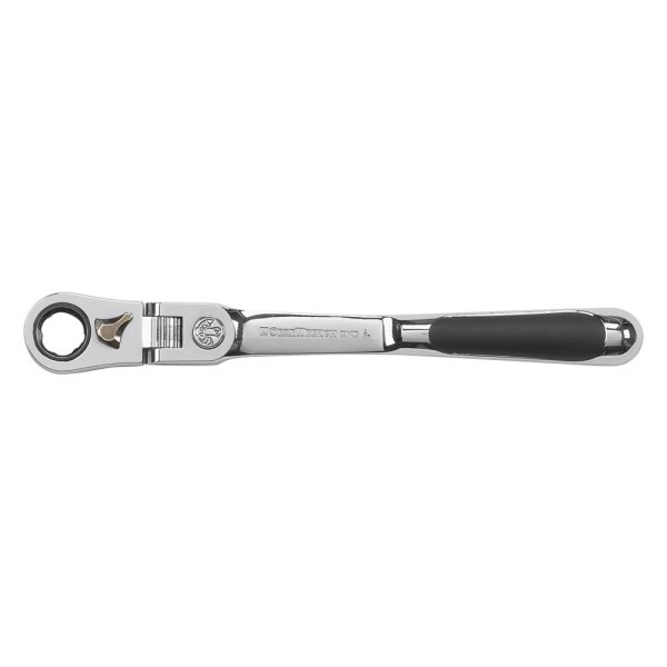 GearWrench® - Pass-Thru™ 1/4" Drive Flexible Head Cushion-Grip Ratchet