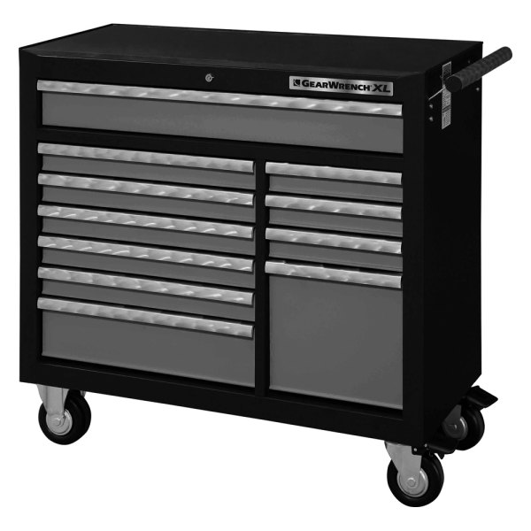 GearWrench® - XL Black Rolling Tool Cabinet (42" W x 19" D x 39" H) 