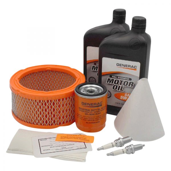 Generac® - Maintenance Kit for 12 kW/18 kW 760/990 cc Generator Engine with 5W-30 Synthetic Oil